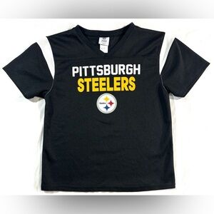 NFL Pittsburgh Steelers Black Jersey Shirt Youth Size Large